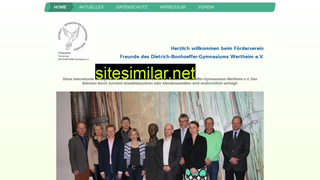 foerderverein-dbg-wertheim.de alternative sites