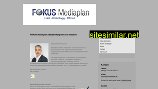 fokusmediaplan.de alternative sites