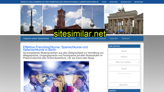 franzoesischkurse-spanischkurse-italienischkurse-berlin.de alternative sites