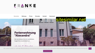 franke-fewo.de alternative sites