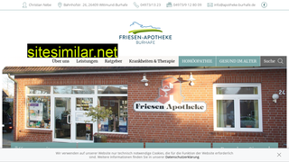 friesen-apotheke-burhafe.de alternative sites