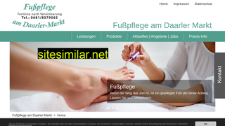 fusspflege-am-daarler-markt.de alternative sites