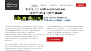 gaestehaus-stiftstadt.de alternative sites