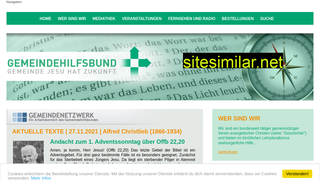 gemeindehilfsbund.de alternative sites