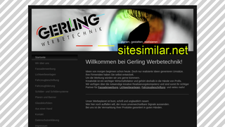 gerling-werbetechnik.de alternative sites