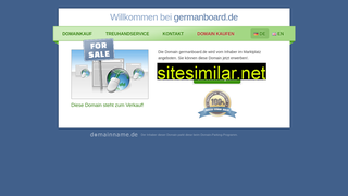germanboard.de alternative sites
