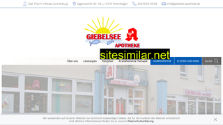 giebelsee-apotheke.de alternative sites