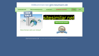 gini-neumann.de alternative sites