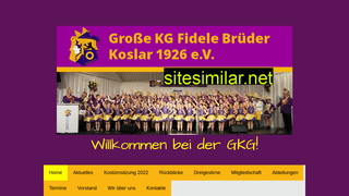 gkg-fidele-brueder-koslar.de alternative sites