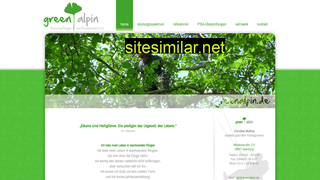 greenalpin.de alternative sites