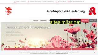 greif-apotheke-heidelberg.de alternative sites