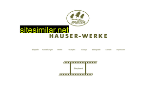 hauser-werke.de alternative sites