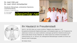 hautarzt-freudenstadt.de alternative sites
