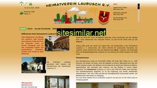 heimatverein-laubusch.de alternative sites