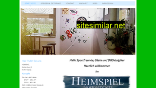 heimspiel-leipzig.de alternative sites