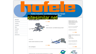hofele-gmbh.de alternative sites