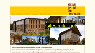 holzbau-langenbach.de alternative sites