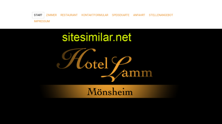 hotel-lamm-moensheim.de alternative sites