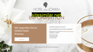 hotel-zum-loewen-ilmenau.de alternative sites