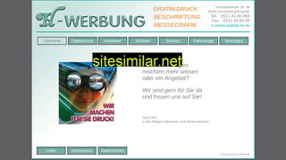 h-werbung-hannover.de alternative sites
