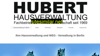 hubert-hausverwaltung-berlin.de alternative sites