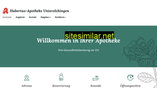 hubertus-apotheke-unterelchingen.de alternative sites