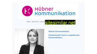 Huebner-kommunikation similar sites