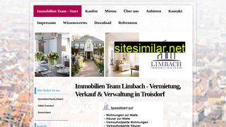 immobilienteamlimbach.de alternative sites