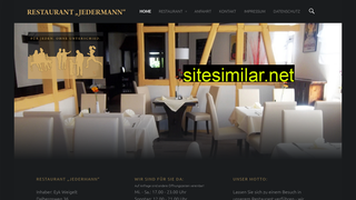 jedermann-restaurant.de alternative sites