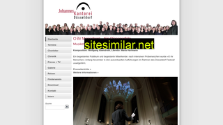 johanneskantorei-duesseldorf.de alternative sites