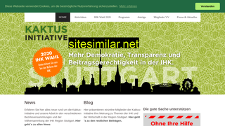 kaktusinitiative.de alternative sites