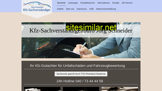 kfz-sv-schneider.de alternative sites