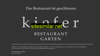 kiefer-restaurant.de alternative sites