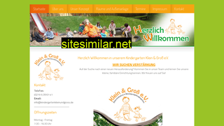 kindergartenkleinundgross.de alternative sites