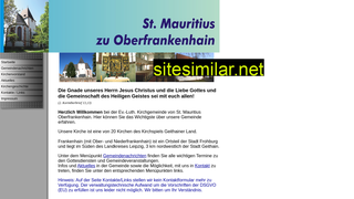kirche-frankenhain.de alternative sites