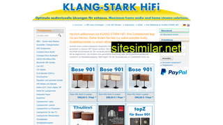 klangstarkhifi.de alternative sites