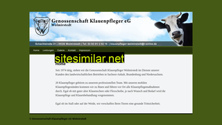 klauenpfleger-wolmirstedt.de alternative sites