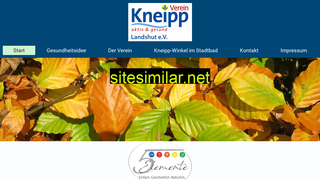 kneipp-verein-landshut.de alternative sites