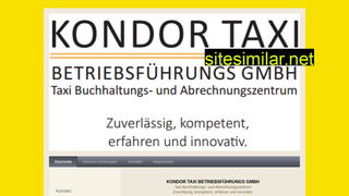 kondor-taxi.de alternative sites