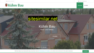 kuehm-bau.de alternative sites