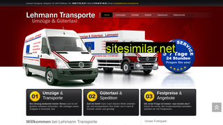 lehmann-transporte.de alternative sites