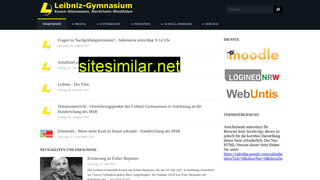 leibniz-gymnasium-essen.de alternative sites