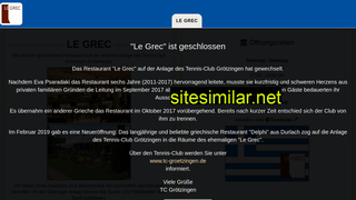 le-grec.de alternative sites