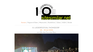 liederfestival-thomsdorf.de alternative sites