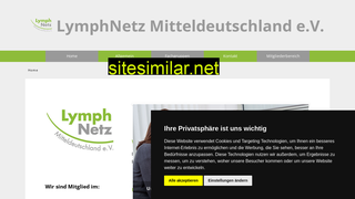 lymphnetz-mitteldeutschland.de alternative sites