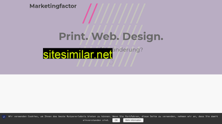 marketingfactor.de alternative sites