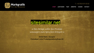 markgrafik.de alternative sites
