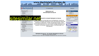 marktplatz-europa.de alternative sites