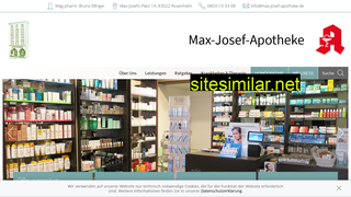 max-josef-apotheke.de alternative sites