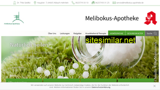 melibokus-apotheke.de alternative sites